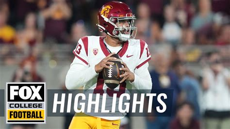 Caleb Williams Shines Against Arizona State Accounts For Five Tds In