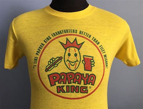 80s Vintage I Like Papaya King Frankfurters Better Than Filet Etsy In