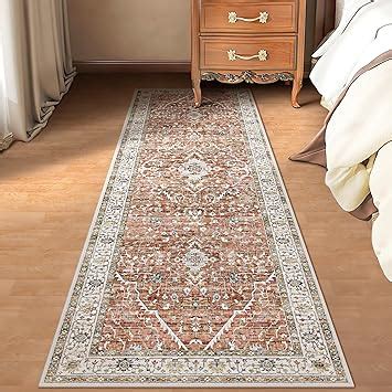 Amazon Deerly Boho Rug Runner X Washable Kitchen Rugs With Non