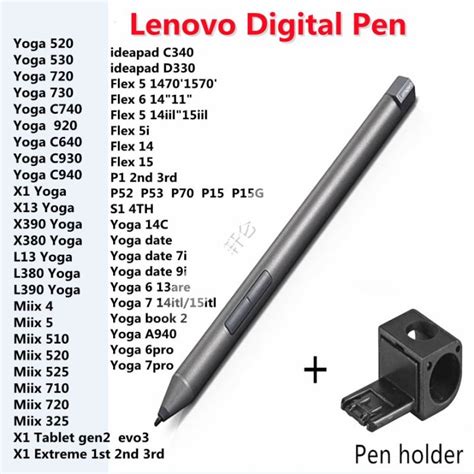 Original Stylus Pen Lenovo Digital Pen For Lenovo Ideapad Flex 5 15 ...