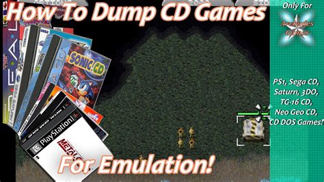 PC How To Dump PS1 Sega CD Saturn 3DO NEO GEO CD TG 16 CD And