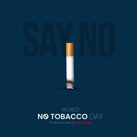 World No Tobacco Day The Concept Of Quit Smoking Awareness 24201025