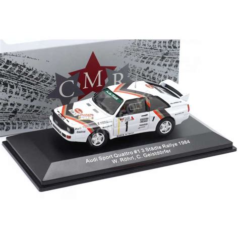 Miniature Audi Quattro Sport Rallye Stadte Chez