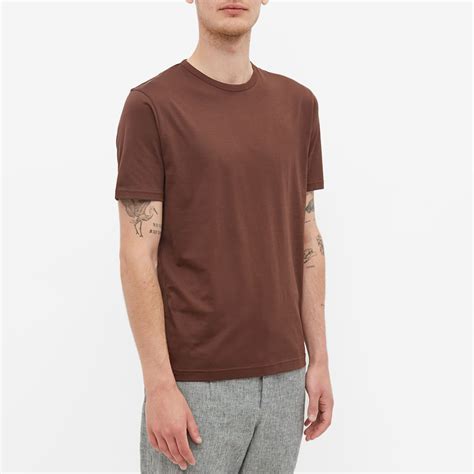 Sunspel Classic Crew Neck T Shirt Cocoa END GB