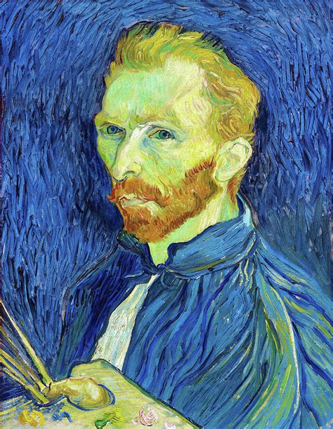 Self Portrait Digital Remastered Edition Painting By Vincent Van Gogh