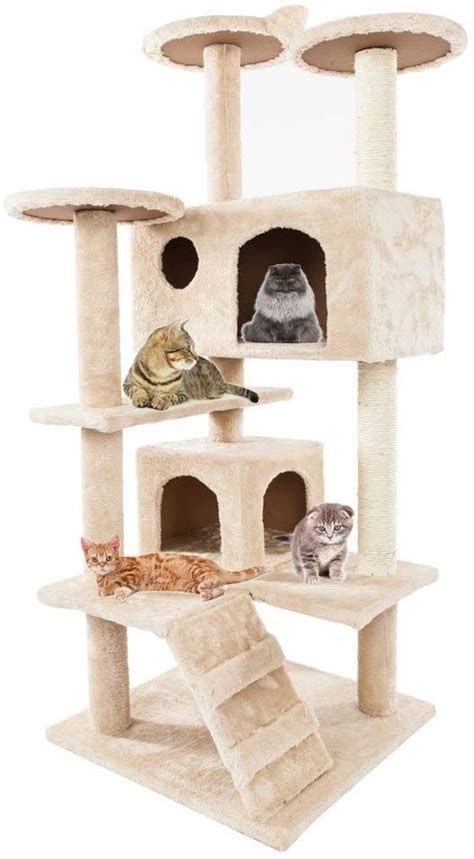 2021 Cat Trees And Towers Prime For Large Cats 52 Inches Furniture