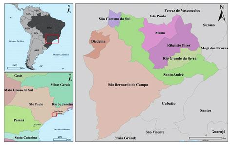 O Que Significa Abc Paulista - Localização da região do ABc Paulista. | Download Scientific Diagram