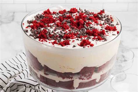 Red Velvet Trifle Desserts On A Dime