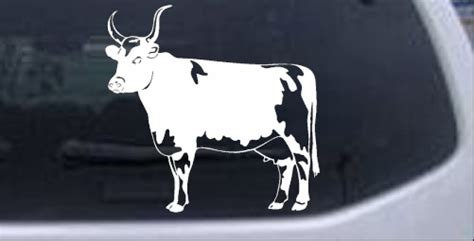 Cow Car or Truck Window Decal Sticker - Rad Dezigns