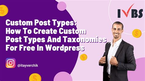 Custom Post Types How To Create Custom Post Types And Taxonomies For