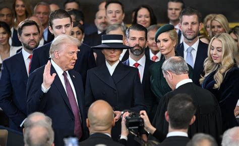 Trump Sworn In As Nation S Th President Eew Magazine