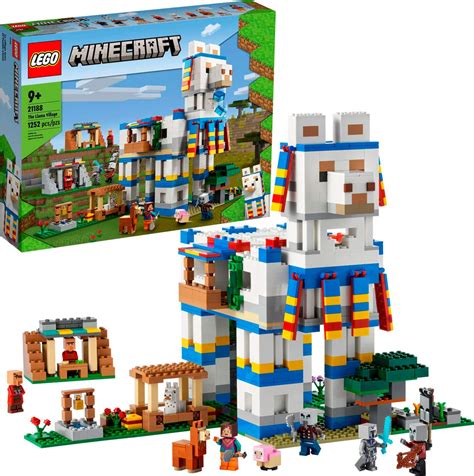 Best Buy Lego Minecraft The Llama Village 21188 6379582