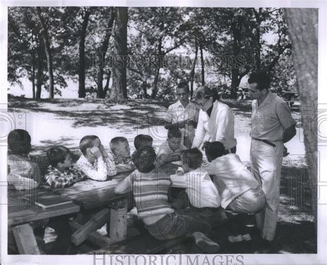 1959 Summer Camp Children Teenager Campers Historic Images