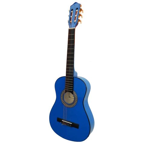 Guitarra cl sica Roc o 1 2 azul Alba Solomúsica