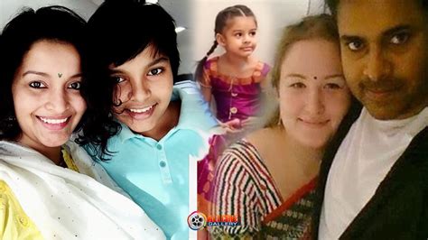 actor pawan kalyan family   wife nandini renu desai anna