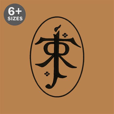 lotr jrr tolkien symbol middle earth seal lord   rings inspire