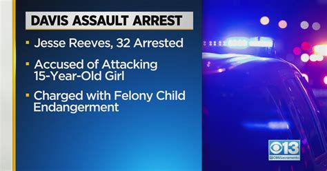 Police Davis Man Arrested For Attacking Young Girl Cbs Sacramento