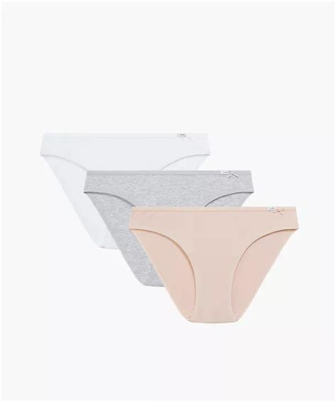 3 PACK Women S Mini Bikini Panties 3CLP 001 BEZJ BIA SZMJ Atlantic Pl