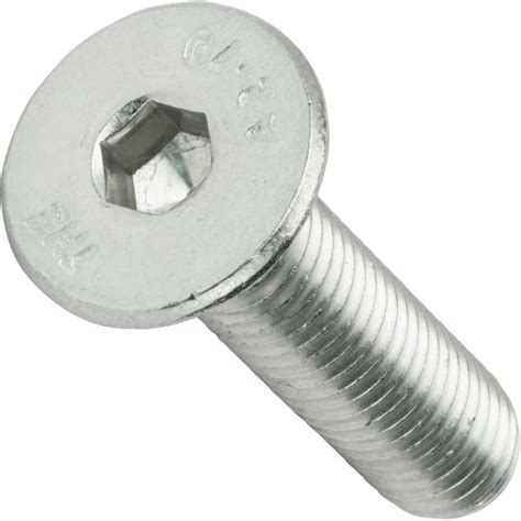 M12 175 Metric Flat Head Socket Cap Screws From 20mm To 50mm Stainless Steel 18 8 Fastenere