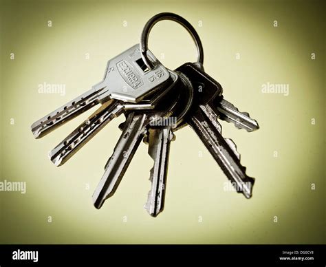 Group Of Keys Stock Photo Alamy