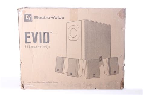 Electro Voice Evid S Compact Full Range Surface Mount Loudspeaker System