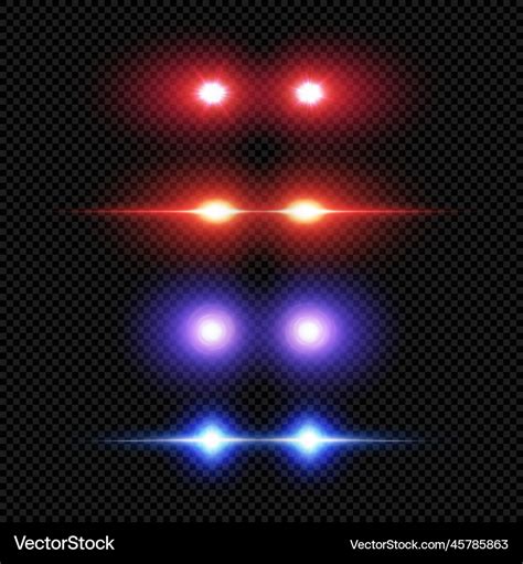 Laser eyes dark background Royalty Free Vector Image