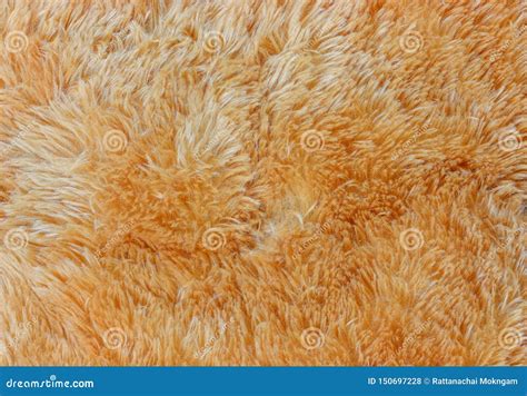 Close Up of Artificial Brown Fur Texture for Background Stock Photo ...