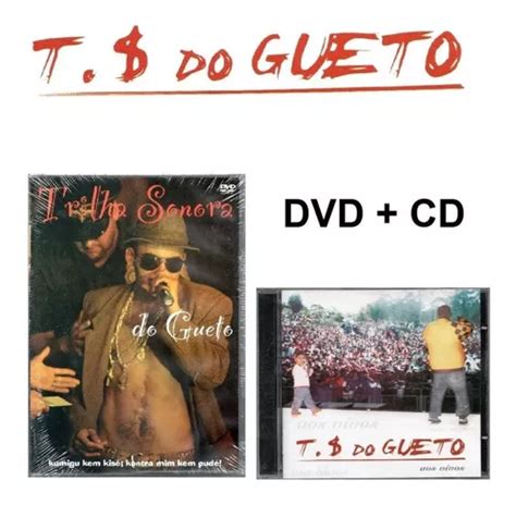 Kit Dvd Cd Trilha Sonora Do Gueto Parcelamento Sem Juros