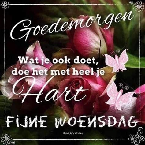 Pin Van Hildegarde De Op Feestdagen Wensen Goedemorgen Woensdag