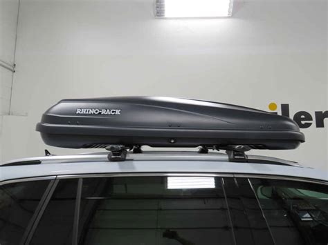 Rhino Rack Masterfit Rooftop Cargo Box Cu Ft Textured Black