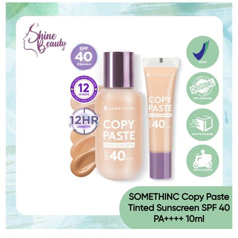 Jual Somethinc Copy Paste Tinted Sunscreen Spf Pa Ml Shopee