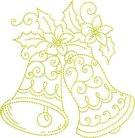 Christmas Bells Machine Embroidery Design Embroidery Library At