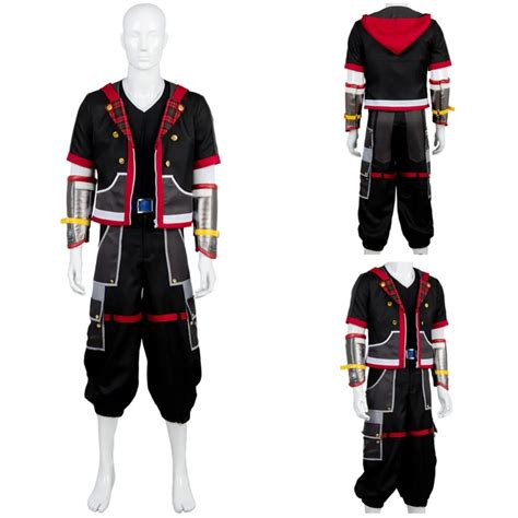 Kingdom Hearts III Protagonist Sora Cosplay Costume-in Anime Costumes ...