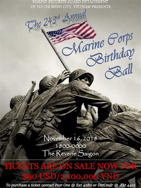 The 243rd Marine Corps Birthday Ball - AmCham Vietnam - HCMC & Danang