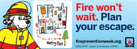 As Fire Prevention Week™ Approaches The State Fire Agency Reminds