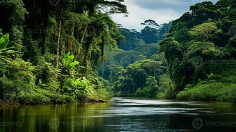 forest french guiana rainforest ai generated 32429406 Stock Photo at ...