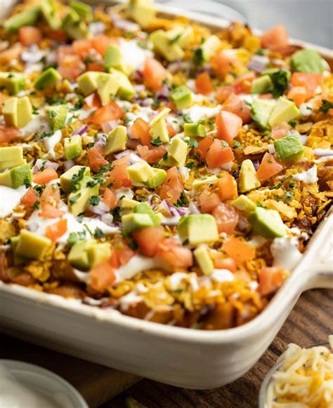 Beef Taco Bake With Tortilla Chips Real Barta