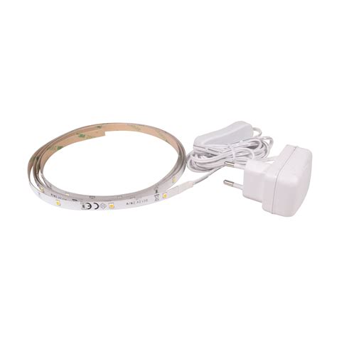 Kit Striscia Led 1 5m Luce Bianco Caldo 160LM IP20 Leroy Merlin