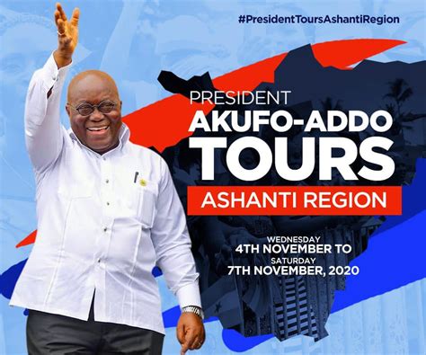 Ghana Election 2020 Akufo Addo Tours Ashanti Region