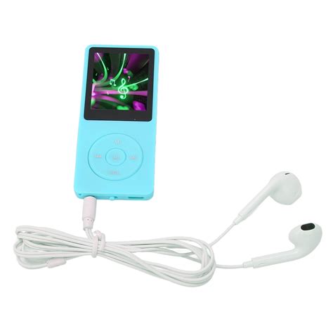 MP3 MP4 Player 1.8in Screen 8GB Memory 64GB Expandable 30 Hours ...