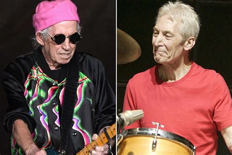 Keith Richards Says Hes Still Dealing With Charlie Watts Passing