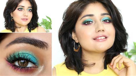 Makeup Tutorial Playing With Color Corallista Youtube