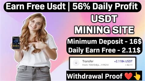 New Usdt Earning Site Usd Mining Site 2024 Best Investment Usdt Earning