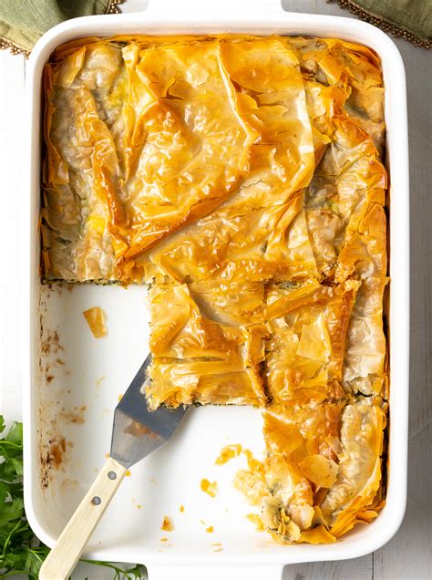 Savory Cheese and Spinach Pie Recipe Recipe - A Spicy Perspective