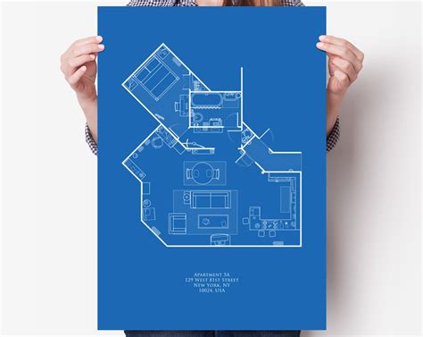 Seinfeld Apartment Layout