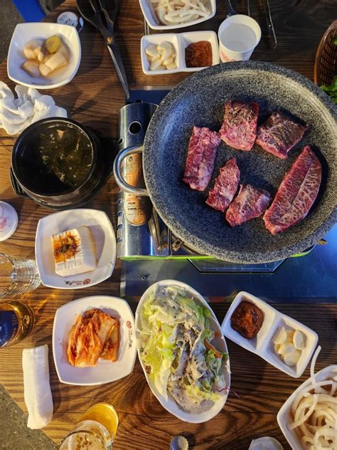 충남 서산 서산시 야외에서 소고기 먹을 수 있는 식당이 있다 서산 Ok 한우명가 네이버 블로그