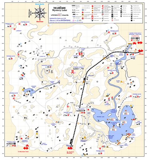 The Long Dark Detailed Region Maps Continued Wilkinson Traves