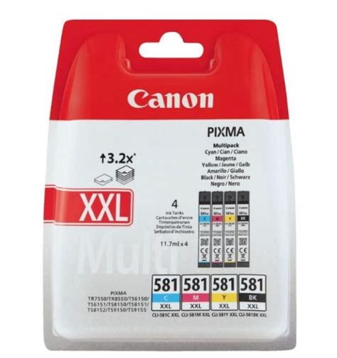 Canon Cli 581xxl Multipack Tinte Photo Bkcmy Walfra Computer Gmbh