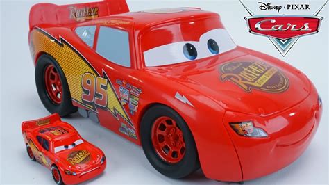 Disney Pixar Cars Piston Cup Transforming Lightning Mcqueen Transformer