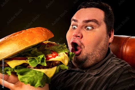 Fat People Eat Unhealthy Burgers